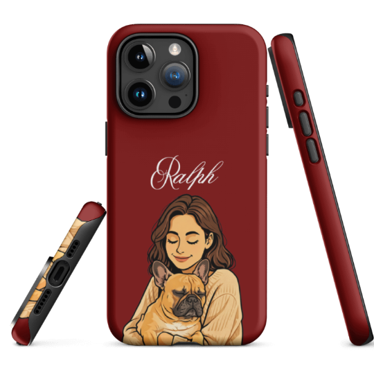 "Cartoon" Hondencase voor iPhone