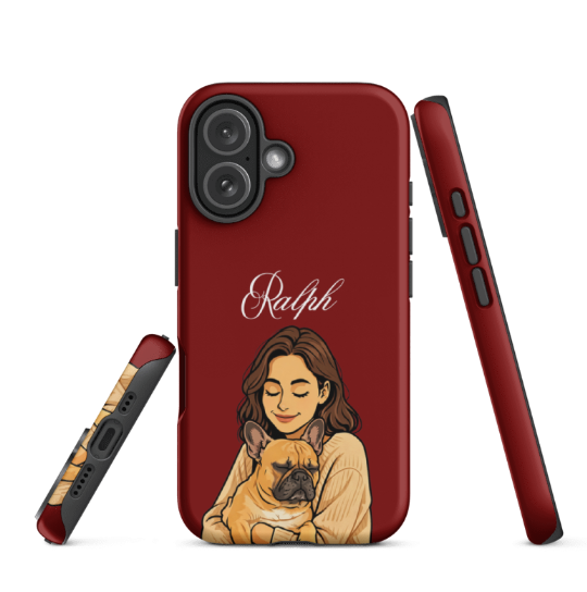 "Cartoon" Hondencase voor iPhone