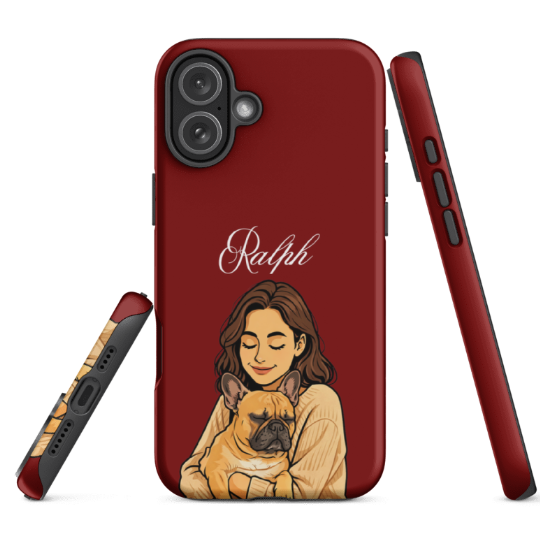 "Cartoon" Hondencase voor iPhone