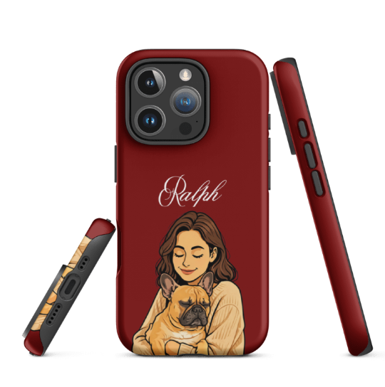 "Cartoon" Hondencase voor iPhone