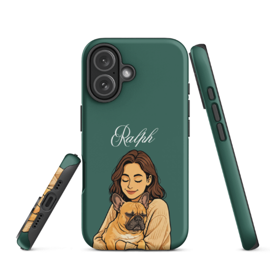 "Cartoon" Hondencase voor iPhone