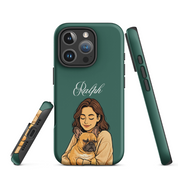 "Cartoon" Hondencase voor iPhone