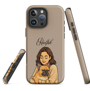 "Cartoon" Hondencase voor iPhone