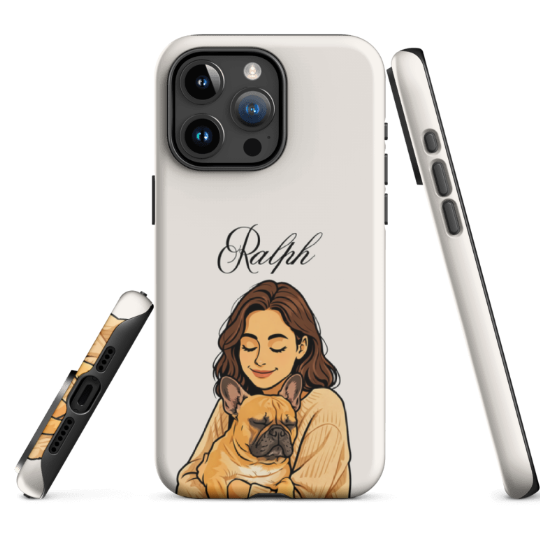 "Cartoon" Hondencase voor iPhone