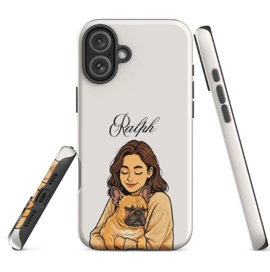 "Cartoon" Hondencase voor iPhone