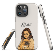 "Cartoon" Hondencase voor iPhone