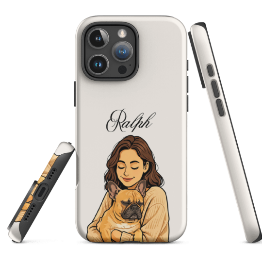 "Cartoon" Hondencase voor iPhone