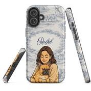 "Cartoon" Hondencase voor iPhone