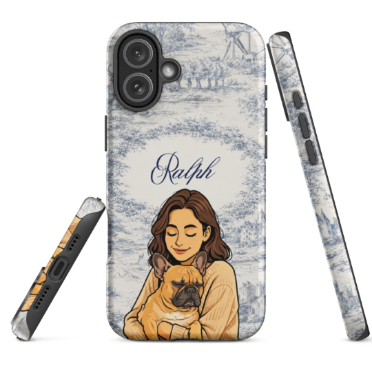 "Cartoon" Hondencase voor iPhone
