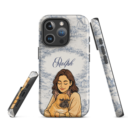 "Cartoon" Hondencase voor iPhone