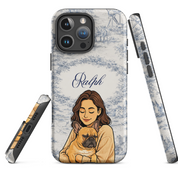 "Cartoon" Hondencase voor iPhone