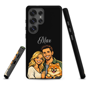 "Cartoon" Hondencase voor Samsung