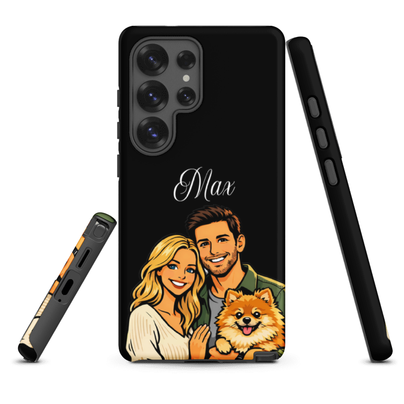 "Cartoon" Hondencase voor Samsung